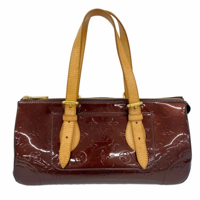 【6dc2833-k】ルイヴィトン ハンドバッグ ヴェルニ ローズウッドアベニュー M93510 アマラント【中古】レディース