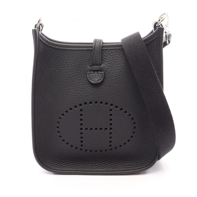 エルメス HERMES エヴリンアマゾンTPM ショルダーバッグ バッグ レザー トリヨンクレマンス K刻印(2025年製造) レディース ブラック系 【中古】
