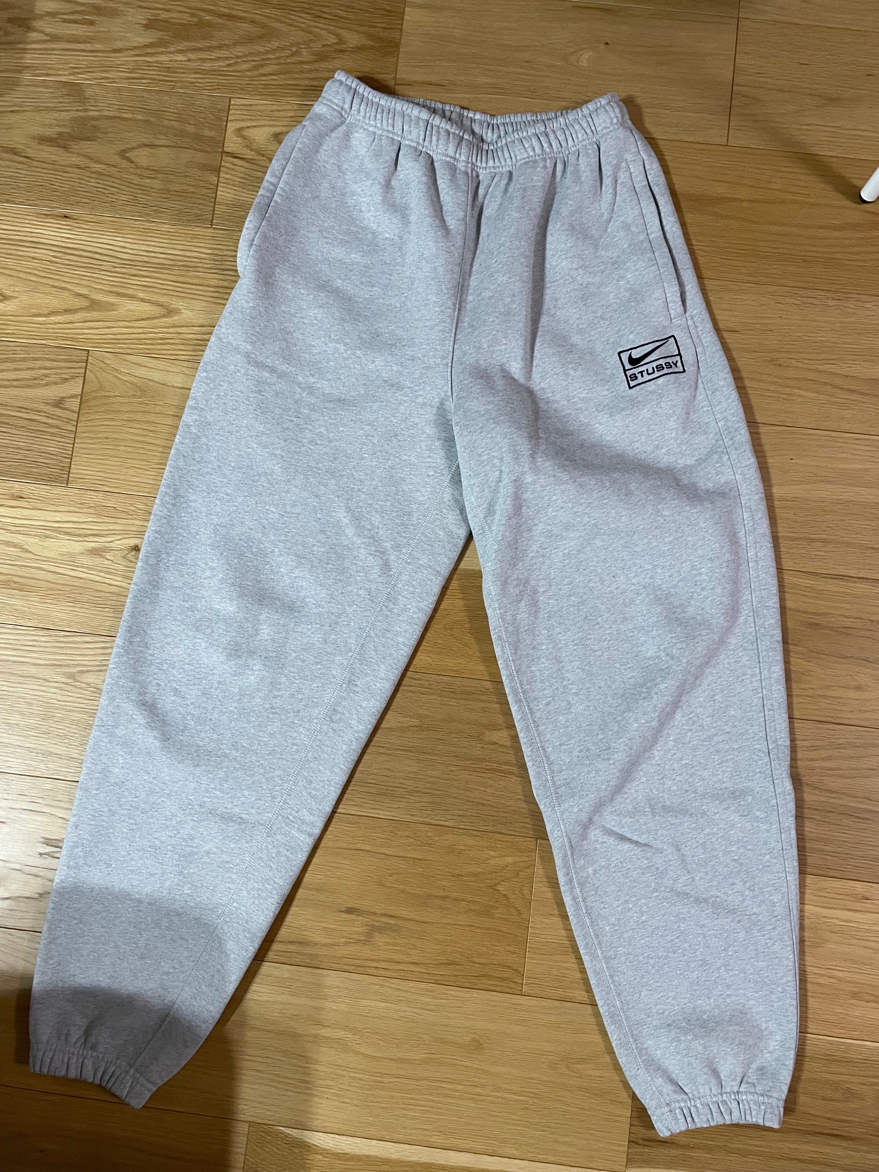 Stussy x Nike Fleece Pant "Grey Heather" (US Size) FN5231-050