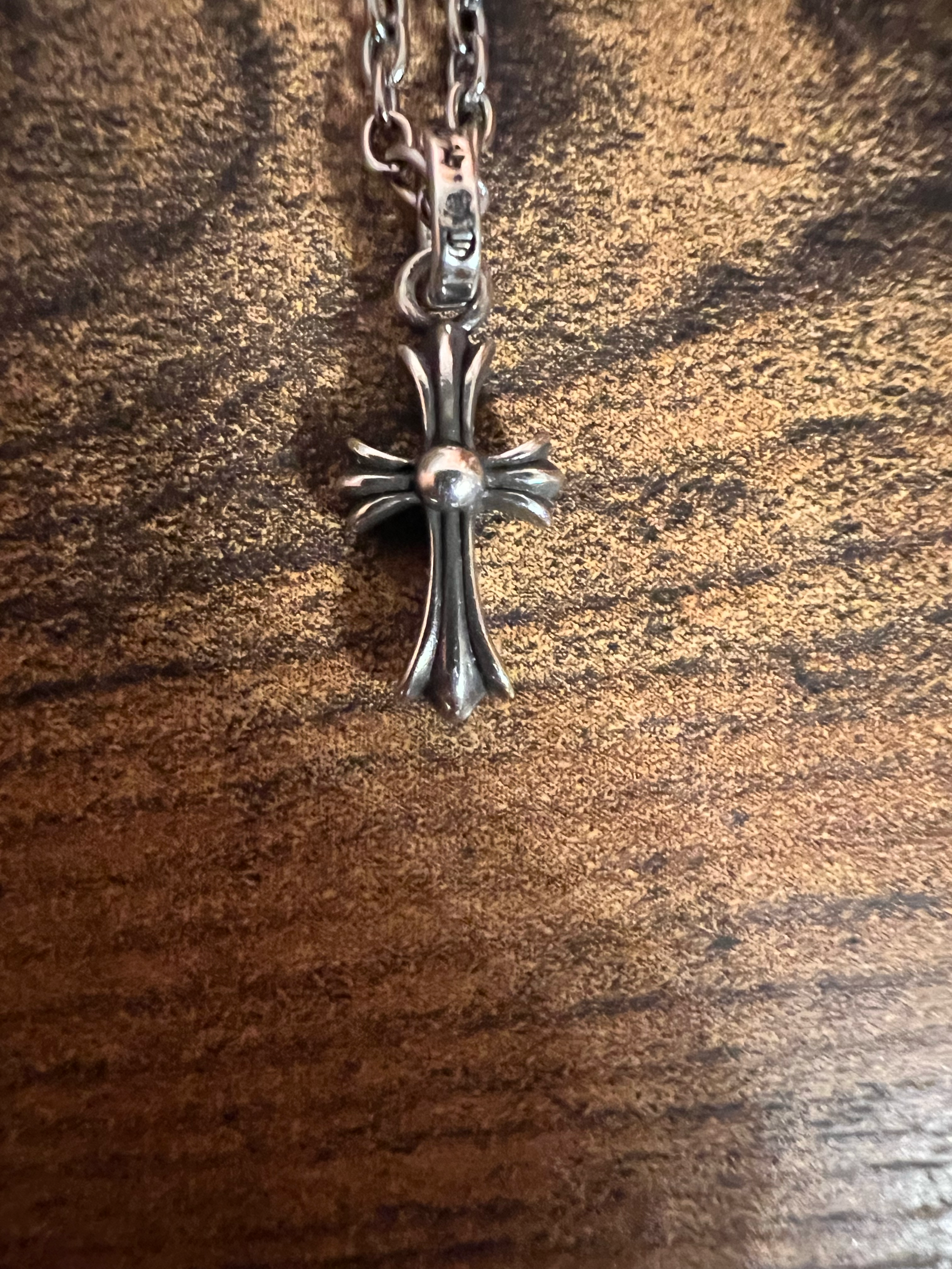 Chrome Hearts Cross Baby Fat Charm "Silver"
