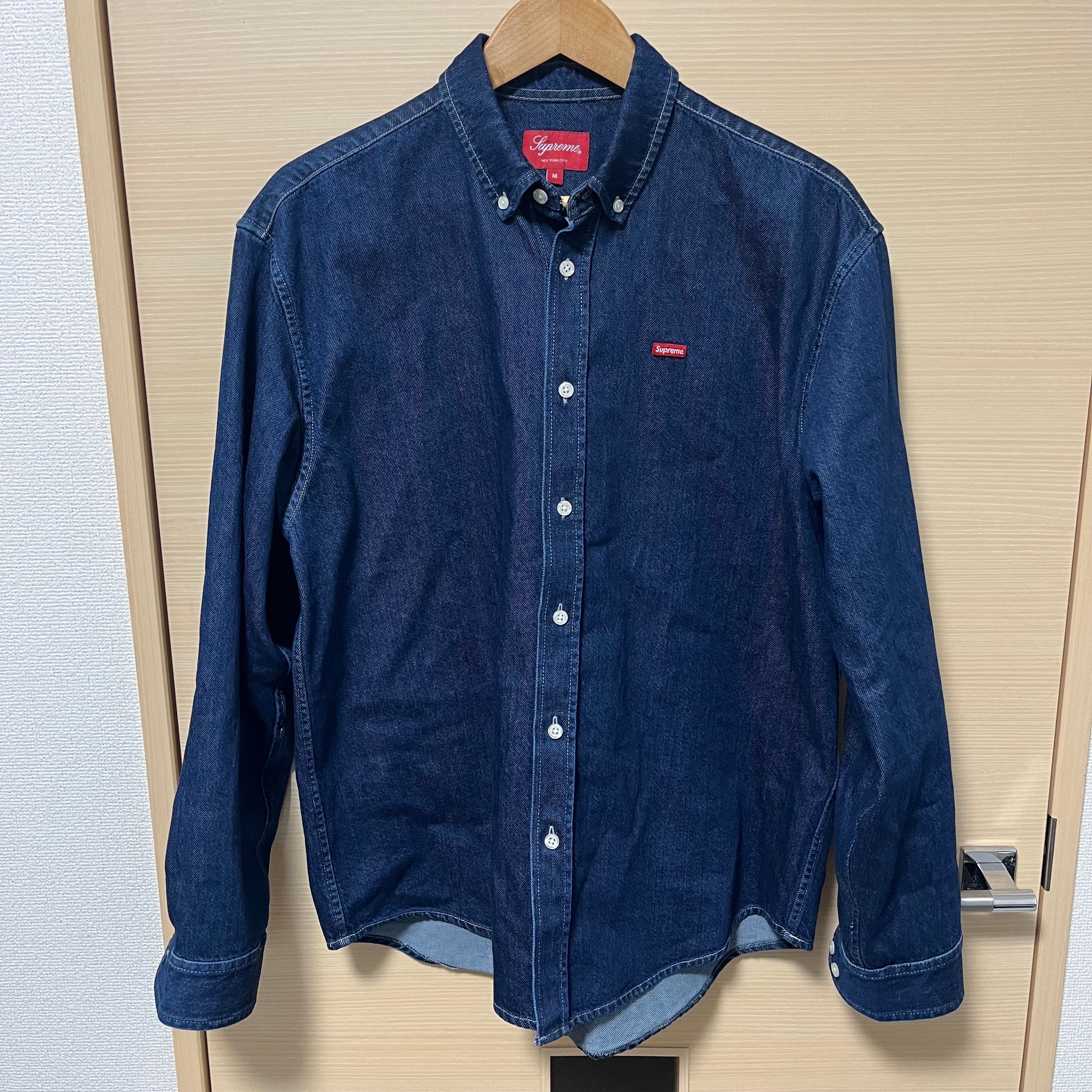 Supreme Small Box Shirt "Denim" (22FW)