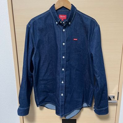 Supreme Small Box Shirt "Denim" (22FW)