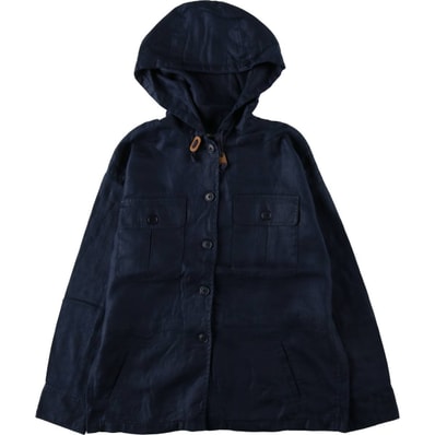 古着 ラルフローレン Ralph Lauren LAUREN ローレン リネンパーカー レディースM相当/eaa635561