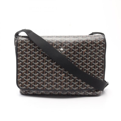ゴヤール GOYARD カペシアンMM ショルダーバッグ バッグ PVCコーティングキャンバス レザー レディース ブラック系 / マルチカラー CAPETIMMLTY 【中古】