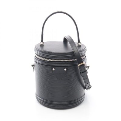 ルイ・ヴィトン LOUIS VUITTON カンヌ ハンドバッグ バッグ レザー エピ ノワール レディース ブラック系 M52226 【中古】