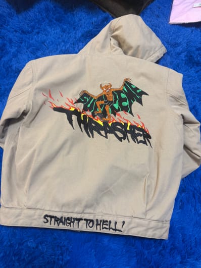 Supreme x Thrasher Hooded Work Jacket Supreme x Thrasher Hooded Work Jacket