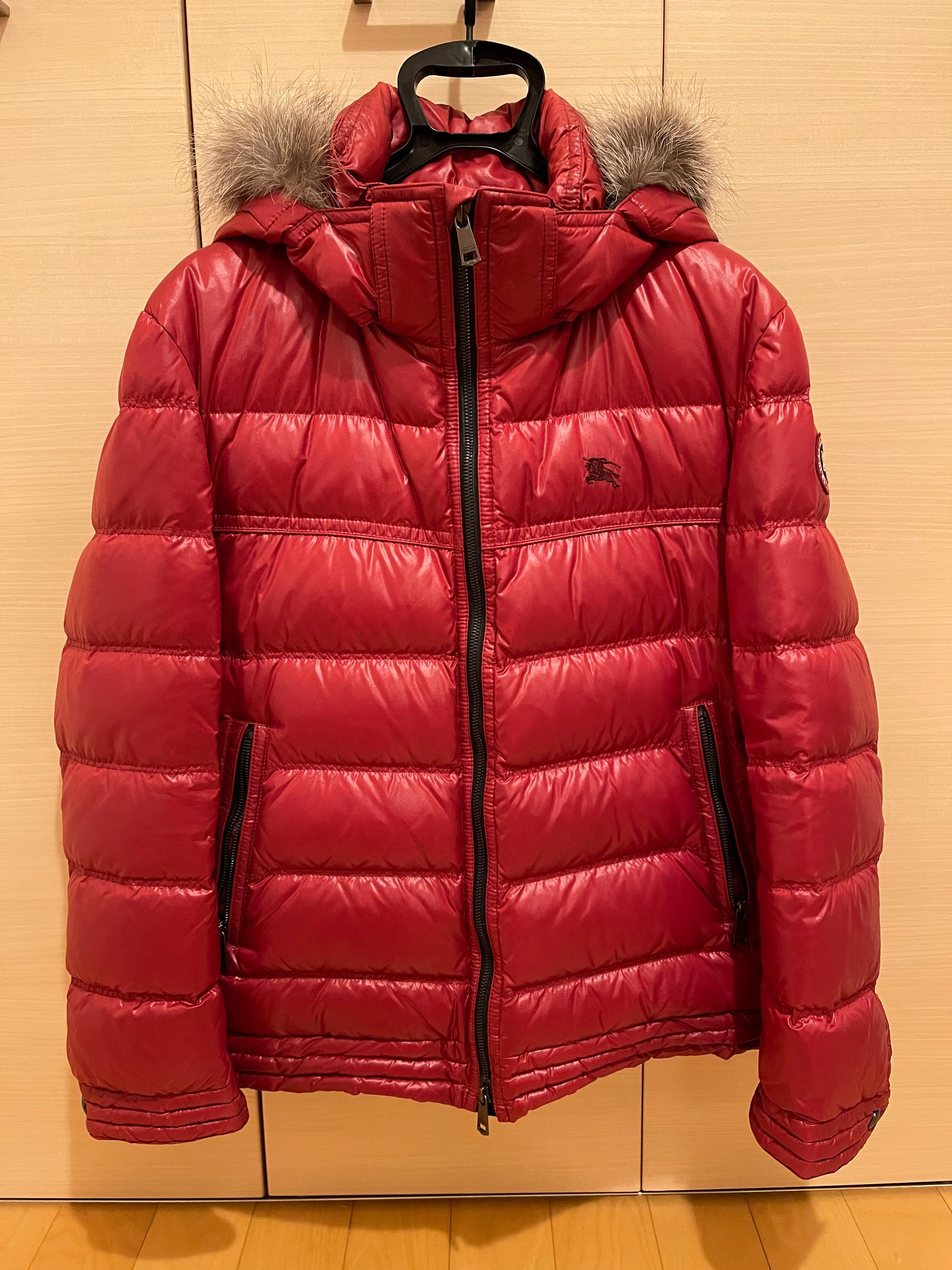 バーバリーブラックレーベル フォックスファーダウン