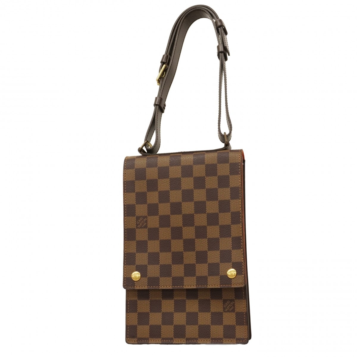 【6ce6445-k】ルイヴィトン ショルダーバッグ ダミエ ポートベロー N45271 エベヌ【中古】レディース