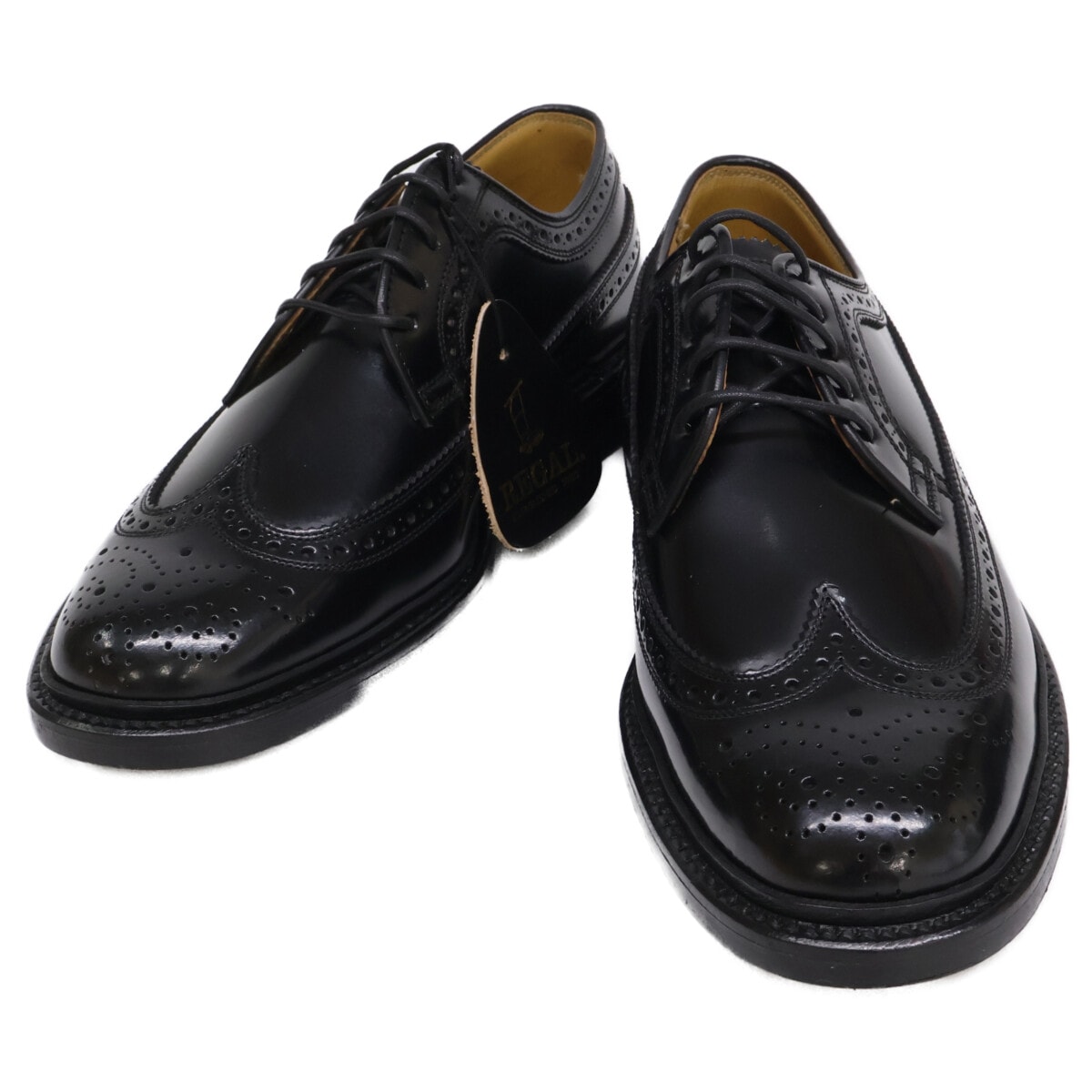 リーガル 【美品】2589 外羽根式 ウィングチップ シューズ 24 1/2EE