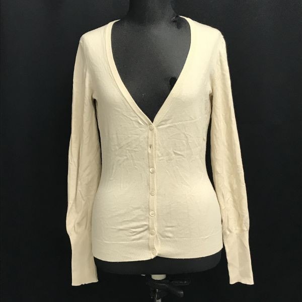 マックスアンドコージャパン製★MAX&CO★薄手/長袖カーディガン【レディースM/ベージュ/beige】Tops/Shirts/Cardigan◆sBH877