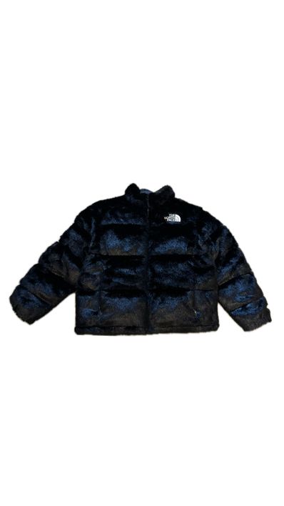 Supreme x The North Face Faux Fur Nuptse Jacket "Black"