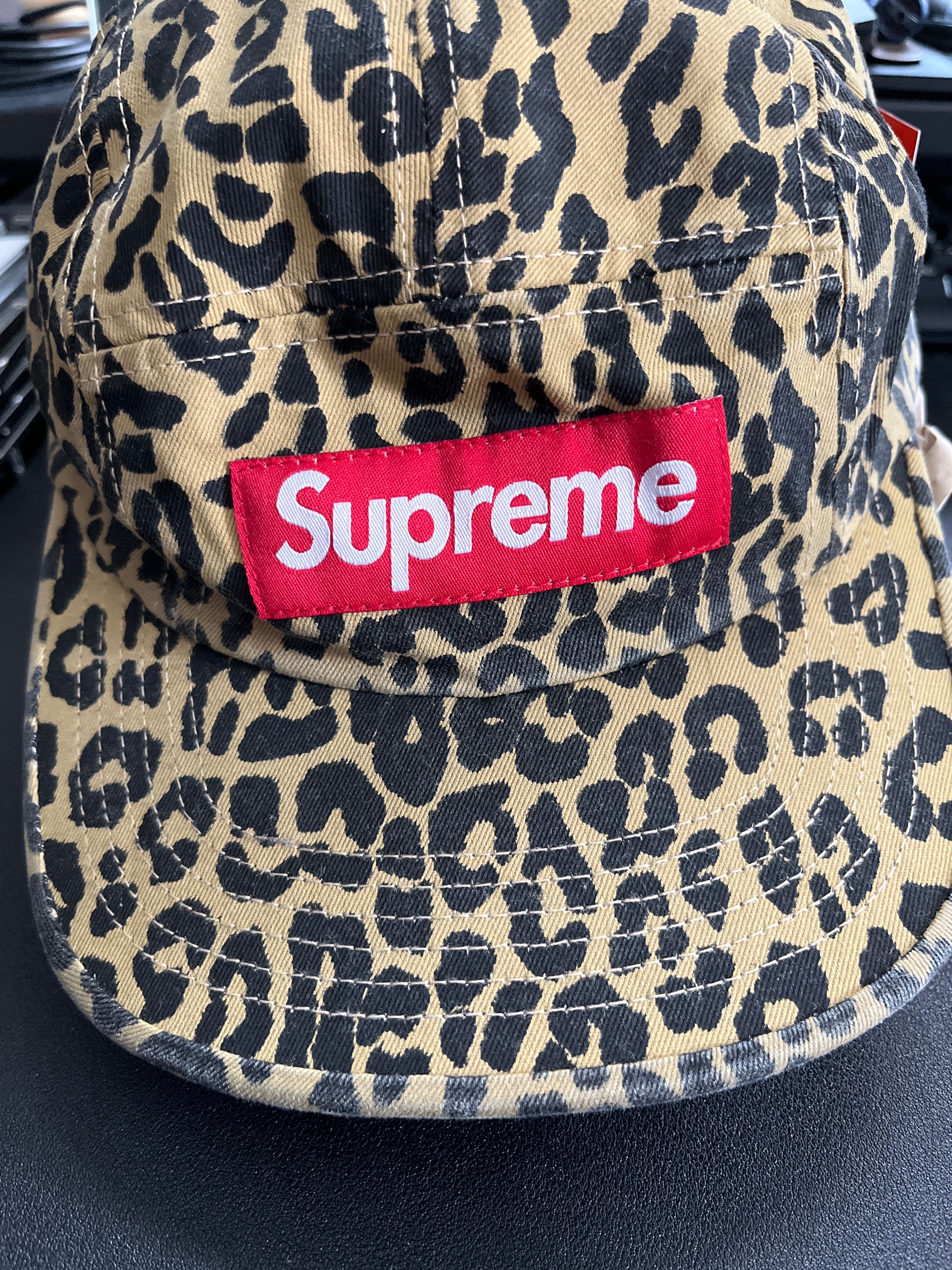 Supreme Washed Chino Twill Camp Cap 