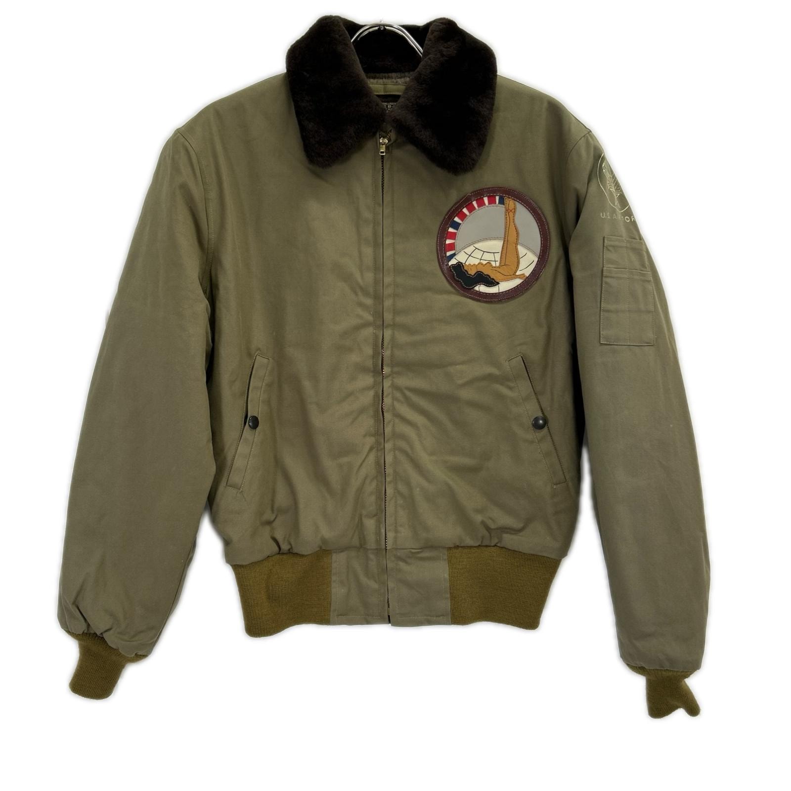 バズリクソンズ BR10790 KIGEL TEXTILE CO実名復刻 B-15 フライトジャケット 38