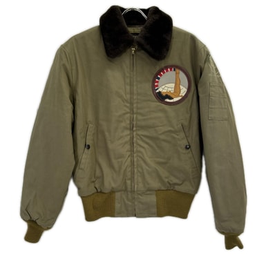 バズリクソンズ BR10790 KIGEL TEXTILE CO実名復刻 B-15 フライトジャケット 38