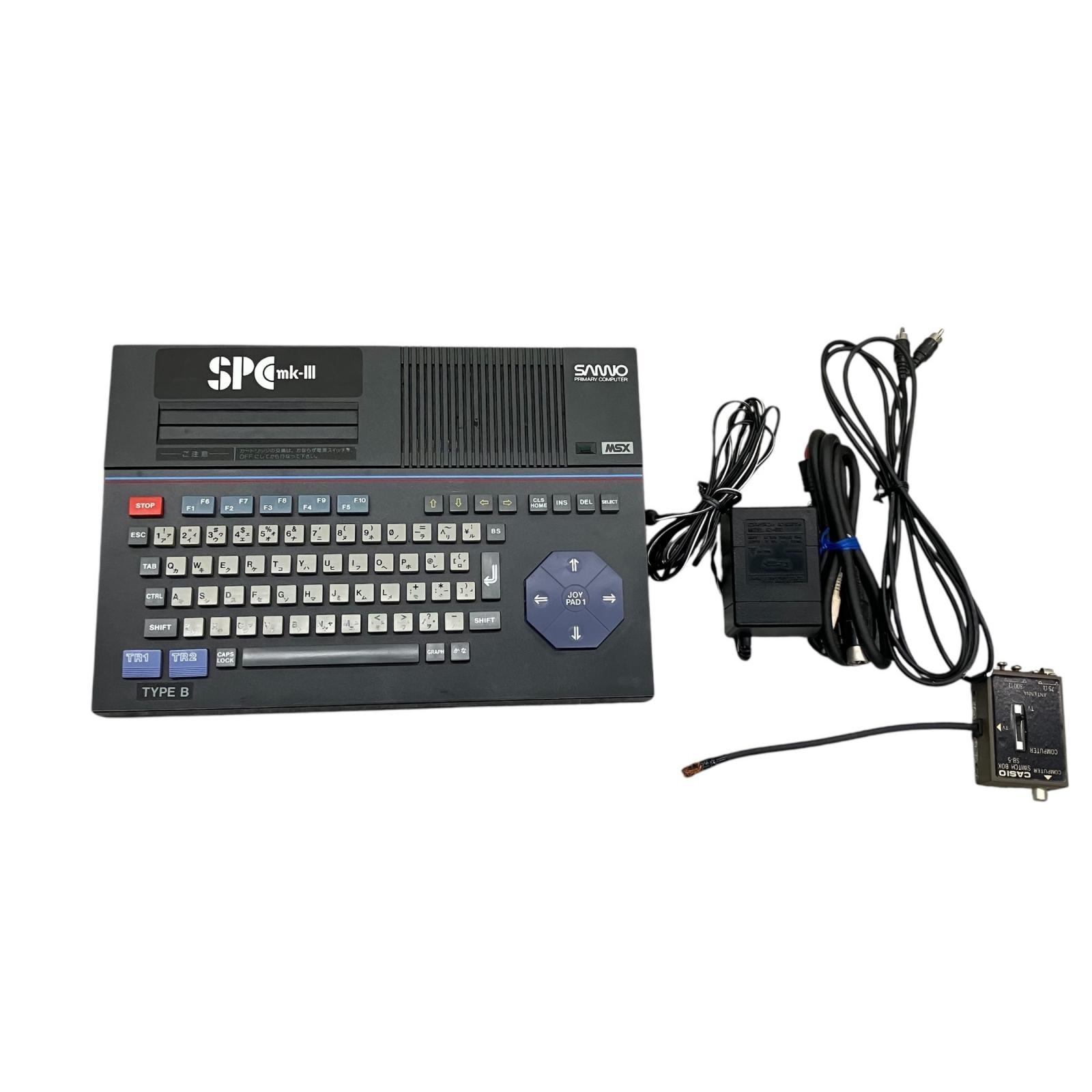 199990 新品未使用 CASIO カシオ SANNO MSX PV-16 SPCmk-III