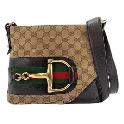 グッチ GUCCI ホースビット ショルダーバッグ【中古】