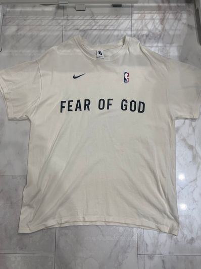 FEAR OF GOD / Nike Warm Up T-Shirt "Sail"