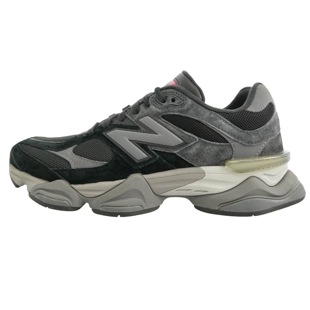 NEW BALANCE ニューバランス U9060BLK 9060 Black ブラック ローカットスニーカー グレー系 27.5cm【中古】