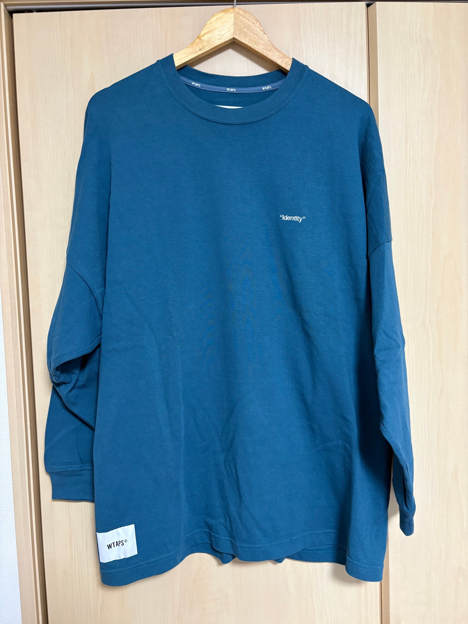WTAPS Identity / LS / Cotton "Teal"