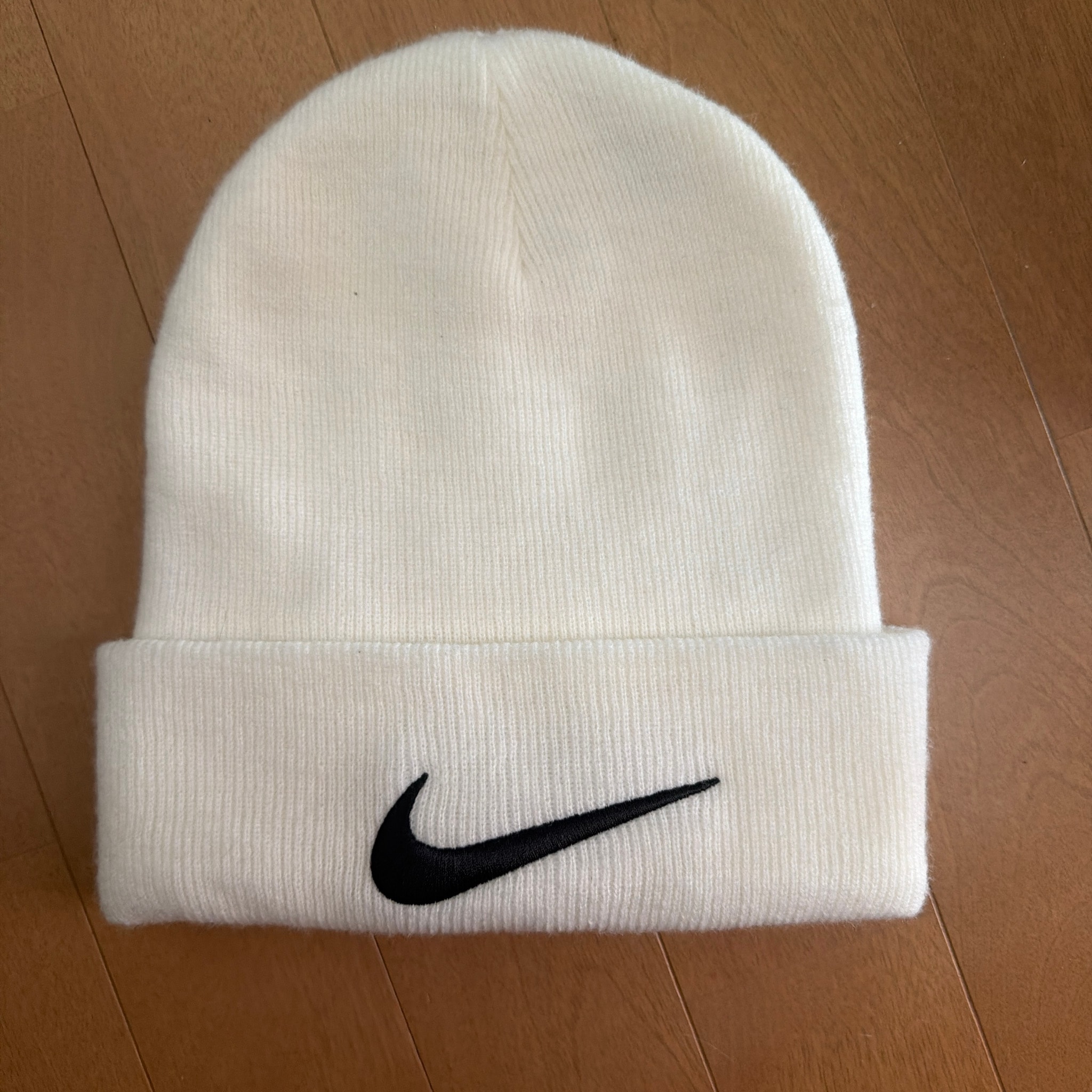 Stussy × Nike NRG Cuffed Beanie "White"