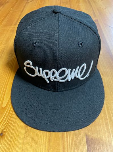 Supreme Handstyle New Era "Black"