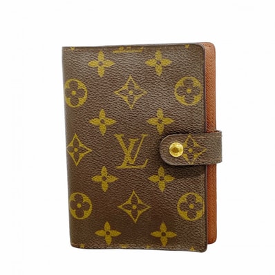【6cd5491】ルイヴィトン 手帳カバー モノグラム アジェンダPM R20005 ブラウン【中古】メンズ レディース ユニセックス