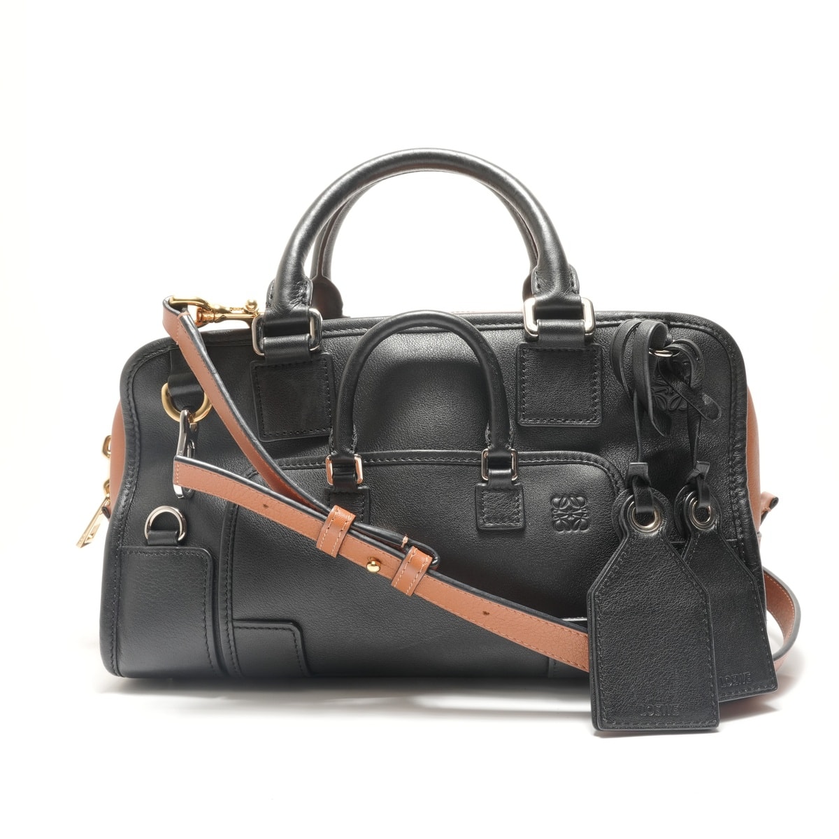 ロエベ LOEWE アマソナ 28 マルチプリケーション 2way ショルダーバッグ【中古】
