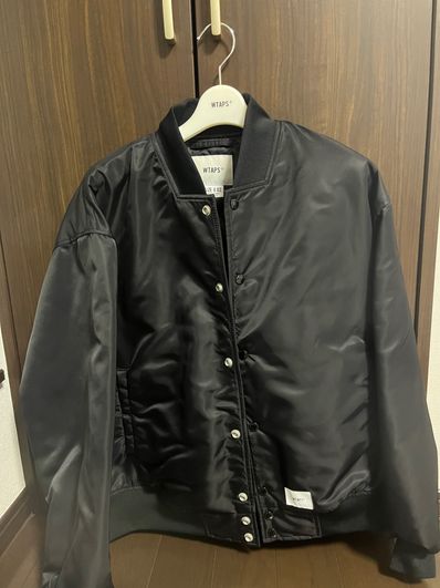 Wtaps TEAM / JACKET / NYLON. TWILL "Black"