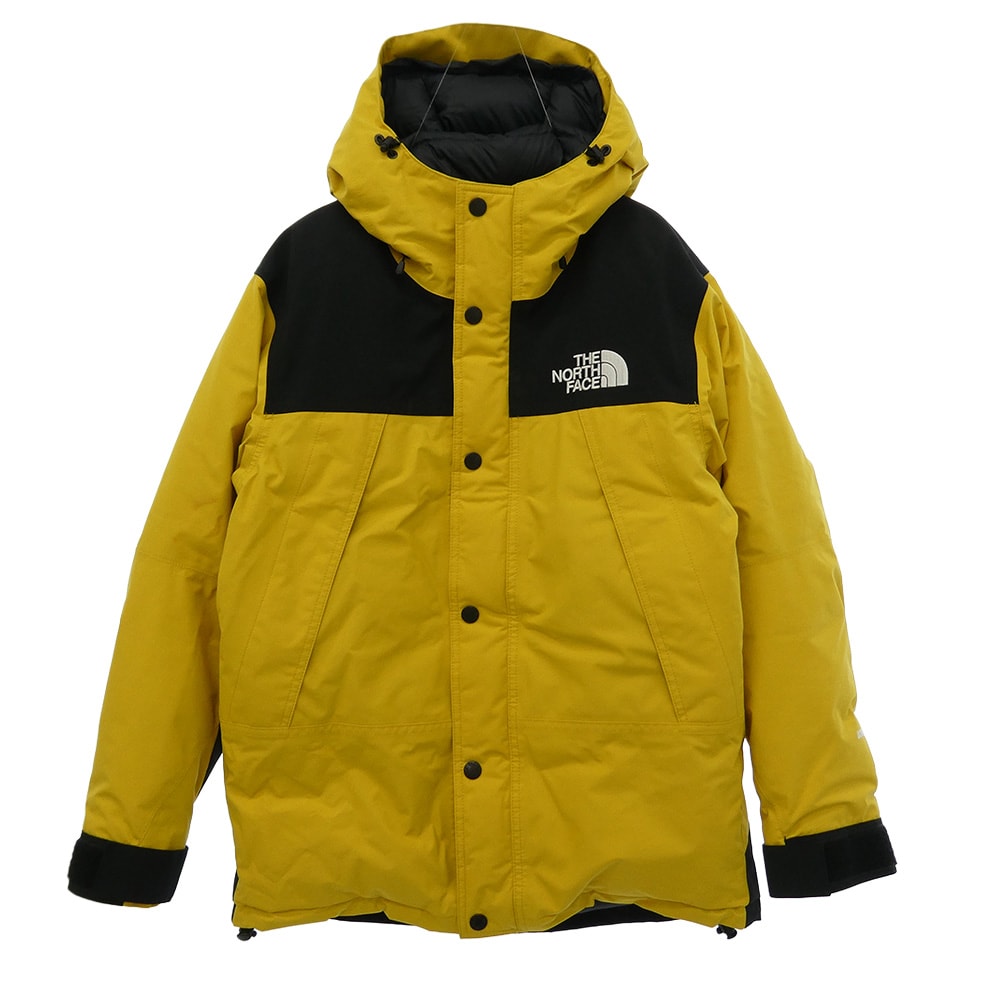 THE NORTH FACE ノースフェイス ND91837 MOUNTAIN DOWN JACKET マウンテン ダウン ジャケット イエロー S【中古】