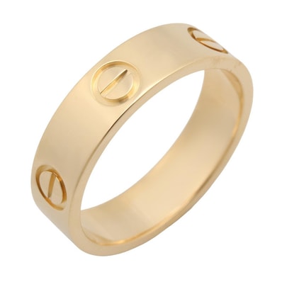 カルティエ CARTIER ラブリング リング・指輪 ジュエリー K18(イエローゴールド) メンズ レディース ゴールド系 B4084600 【中古】