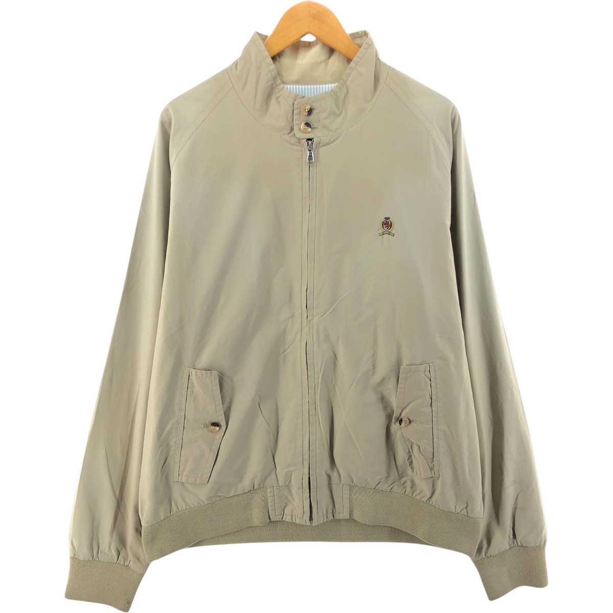 古着 トミーヒルフィガー TOMMY HILFIGER スイングトップ スポーツジャケット メンズL相当/eaa525943