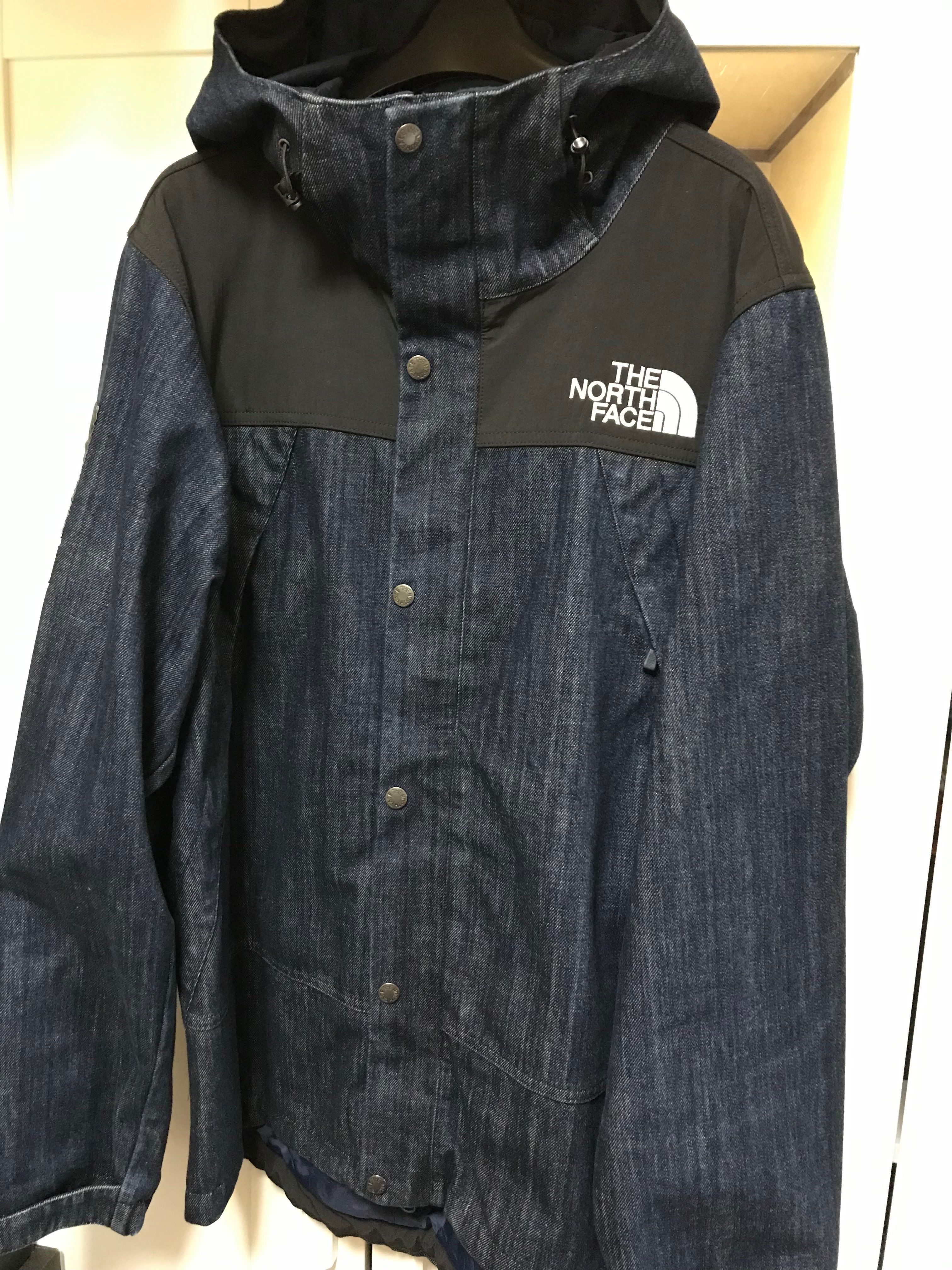 Supreme The North Face Denim Dot Shot Jacket "Denim"