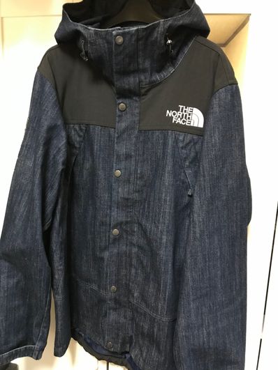 Supreme The North Face Denim Dot Shot Jacket "Denim"