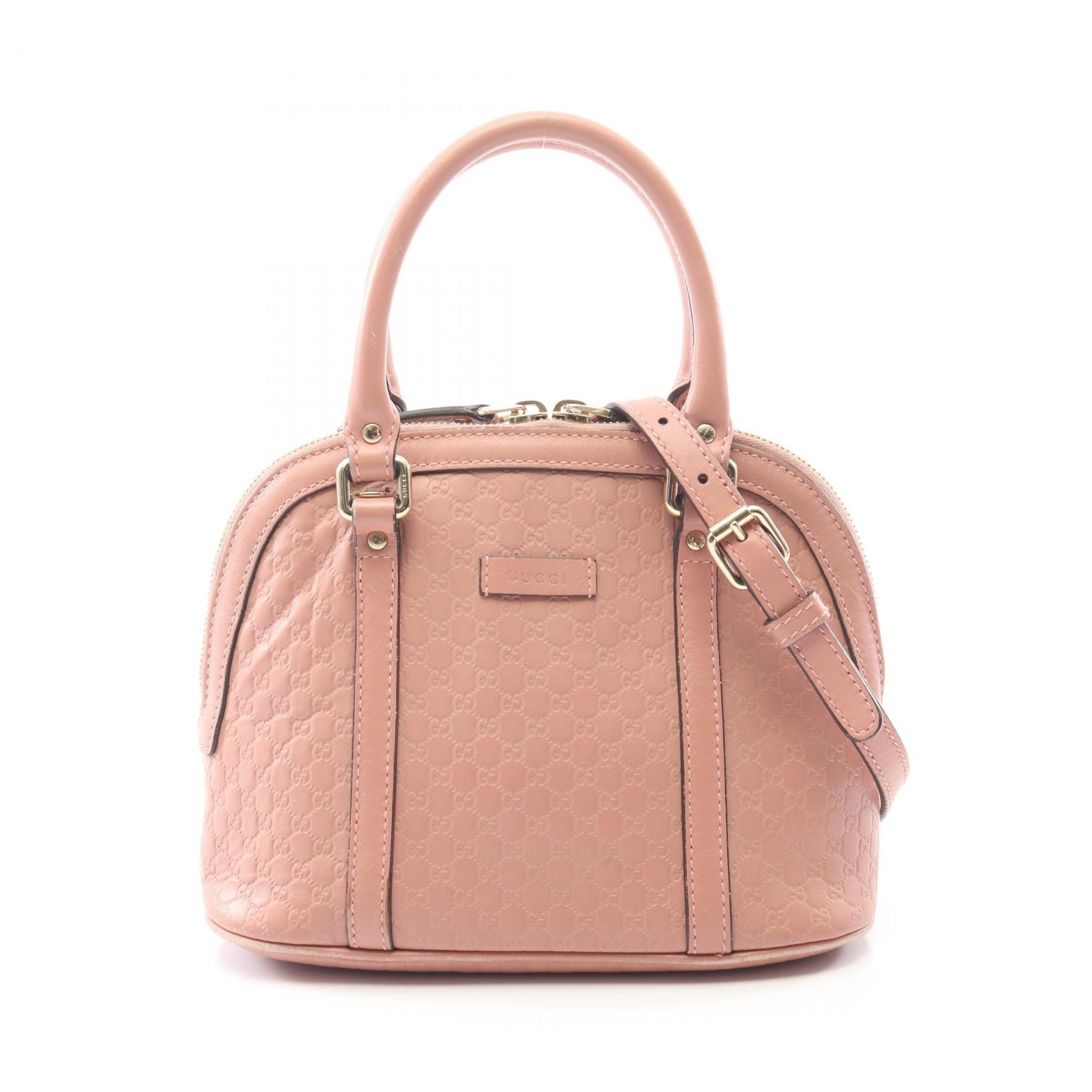 D (傷や汚れあり)】グッチ GUCCI マイクログッチシマ 2WAY