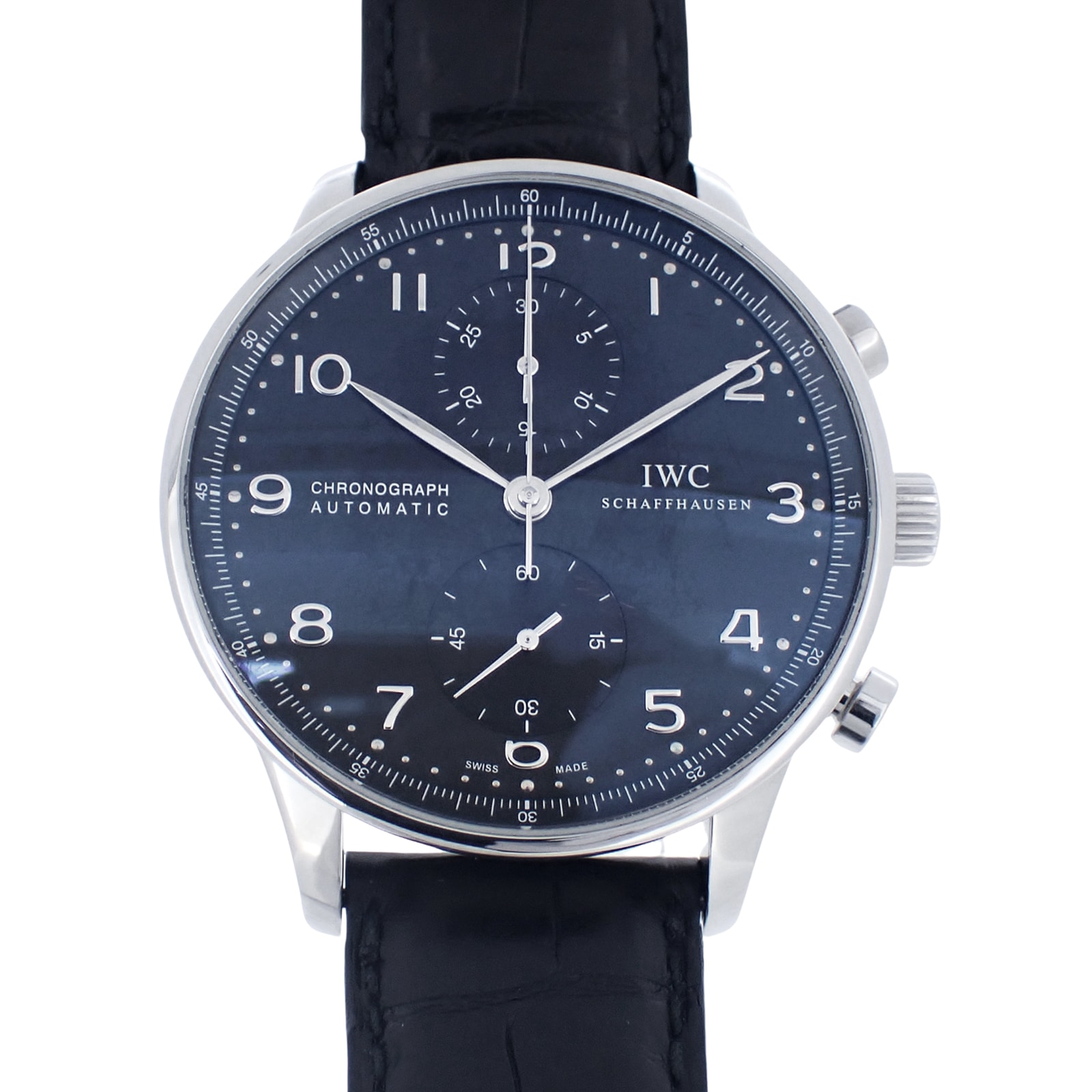 IWC IWC  ポルトギーゼ クロノグラフ  IW371447  Dバックル  メンズ 腕時計