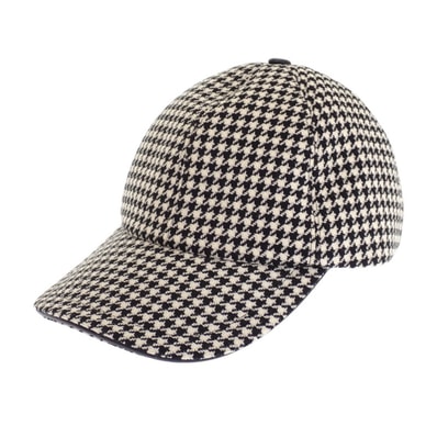 ディオール Dior ベースボールキャップ 58 25PDP922I120 キャップ ウール ブラック レディース メンズ【中古】【Aランク】