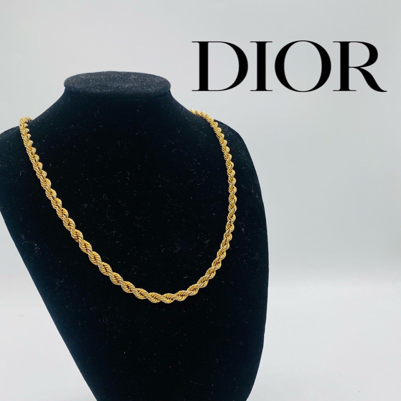 【即日発送】Dior ディオール ゴールドネックレス 金 チェーン