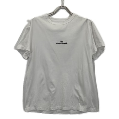 メゾンマルジェラ 10 ホワイト S30GC0701 20AW ミニロゴ Tシャツ 46