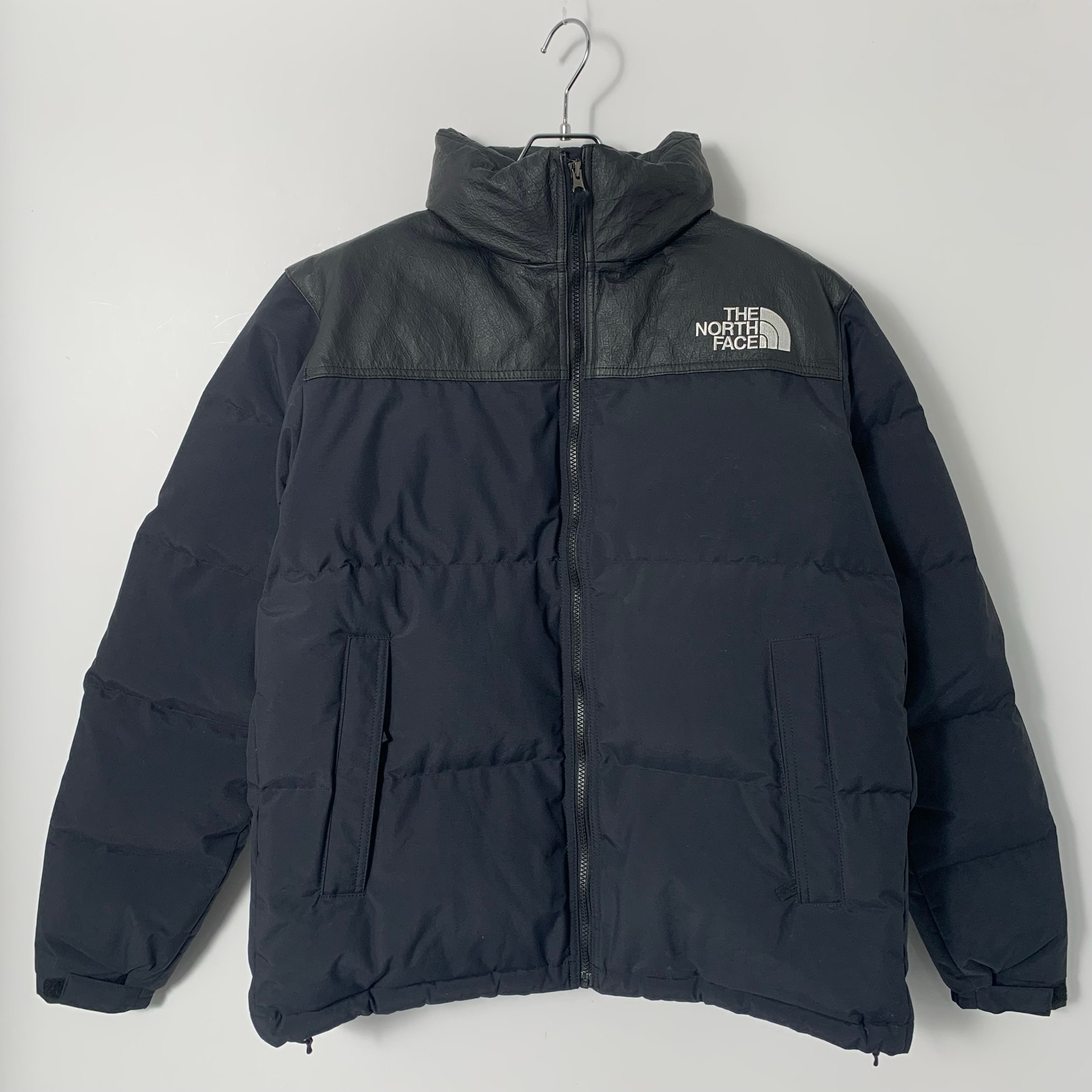 The North Face ALTER Exclusive GTX Leather Nuptse Jacket "Black"