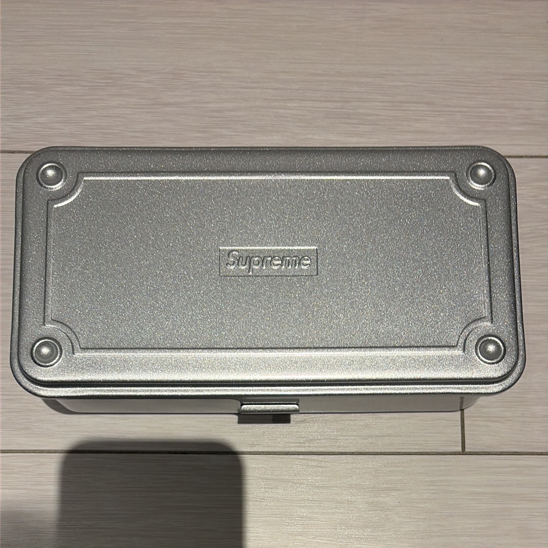 Supreme x Toyo Steel T-190 Mini Toolbox "Silver"