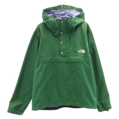 THE NORTH FACE ノースフェイス マウンテン レインテックス アノラックパーカー M グリーン NP11502 アウトドア