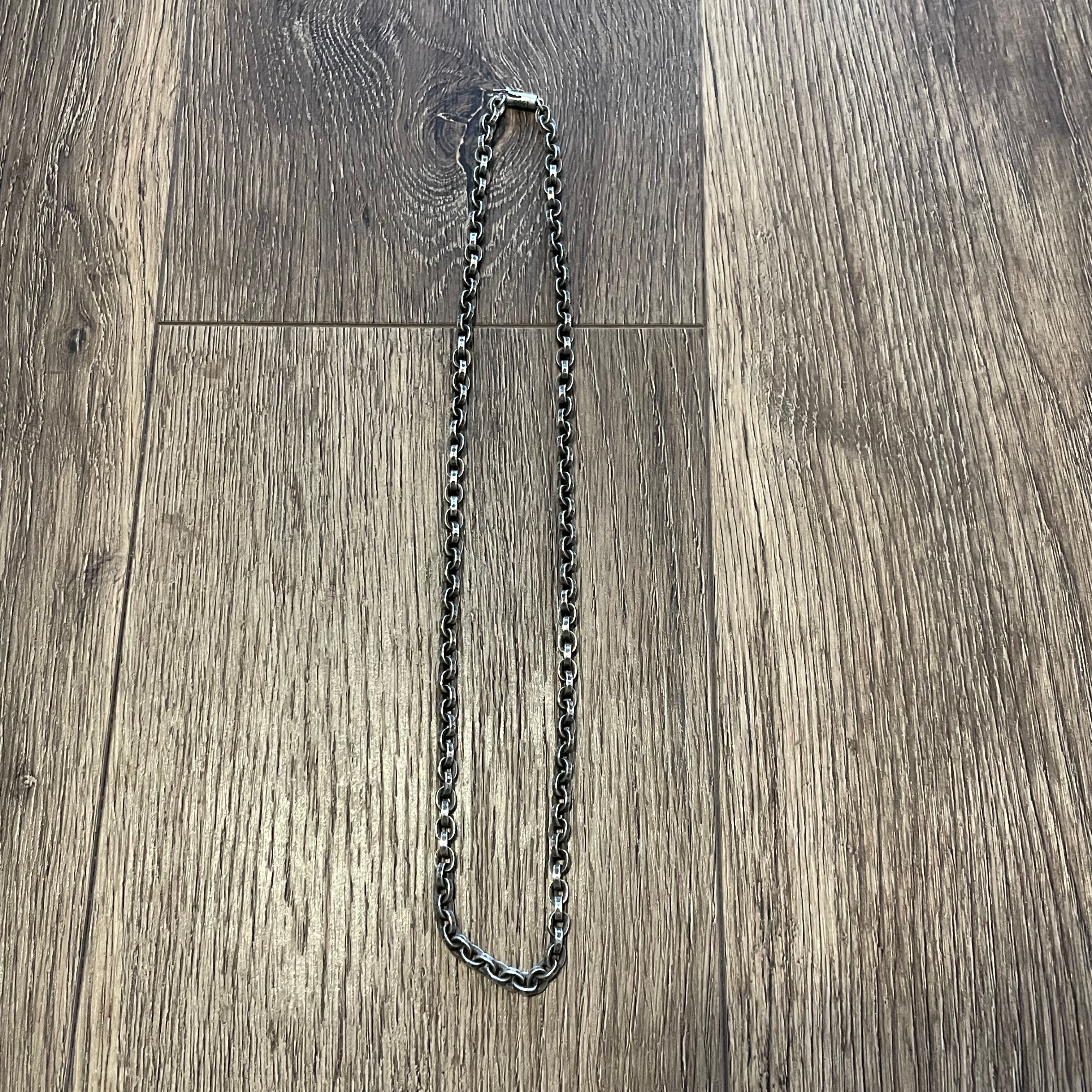 chrome hearts クロムハーツ ペーパーチェーン 20インチ 50cm
