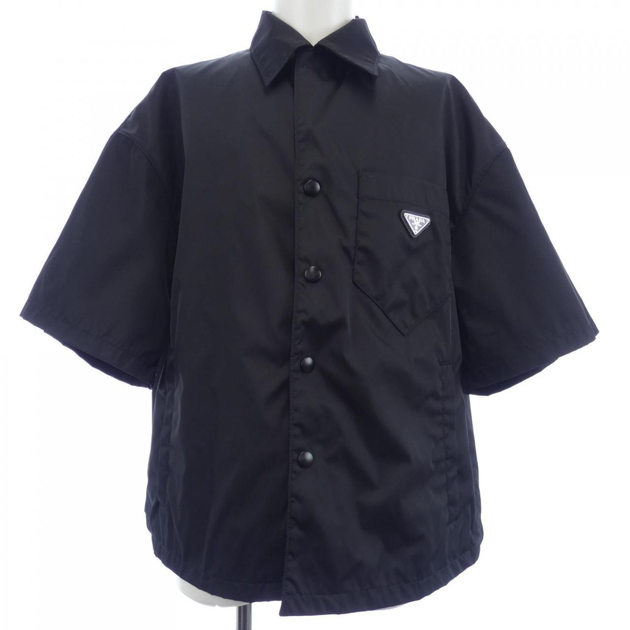 プラダ PRADA トライアングルロゴ RE-NYLON SC449 S182 1WQ8 S/Sシャツ