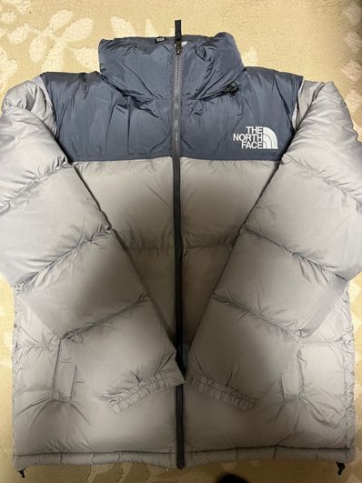 The North Face Nuptse Jacket 2022 "Vanadis Grey/Merde Grey"
