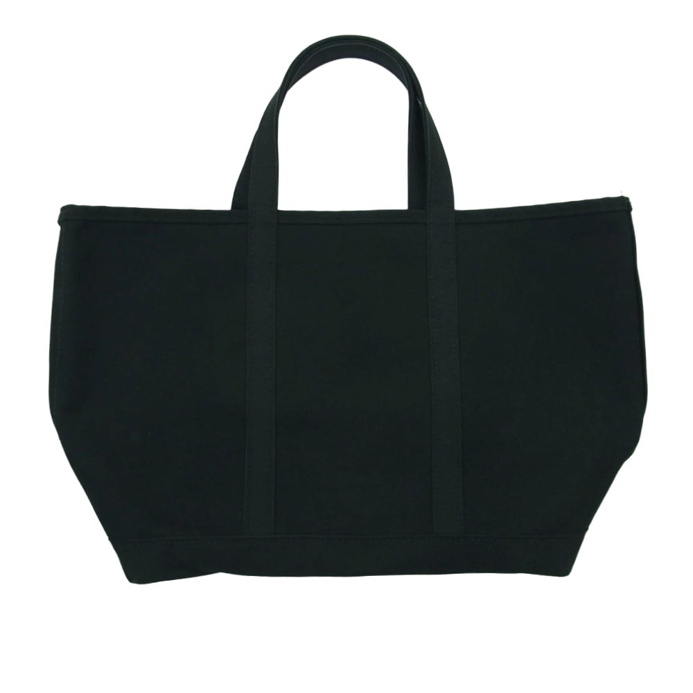 L.L.Bean エルエルビーン USA製 キャンバス トート バッグ コットン ブラック系【中古】