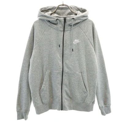 NIKE ナイキ 長袖 スウェット ジップパーカー M グレー