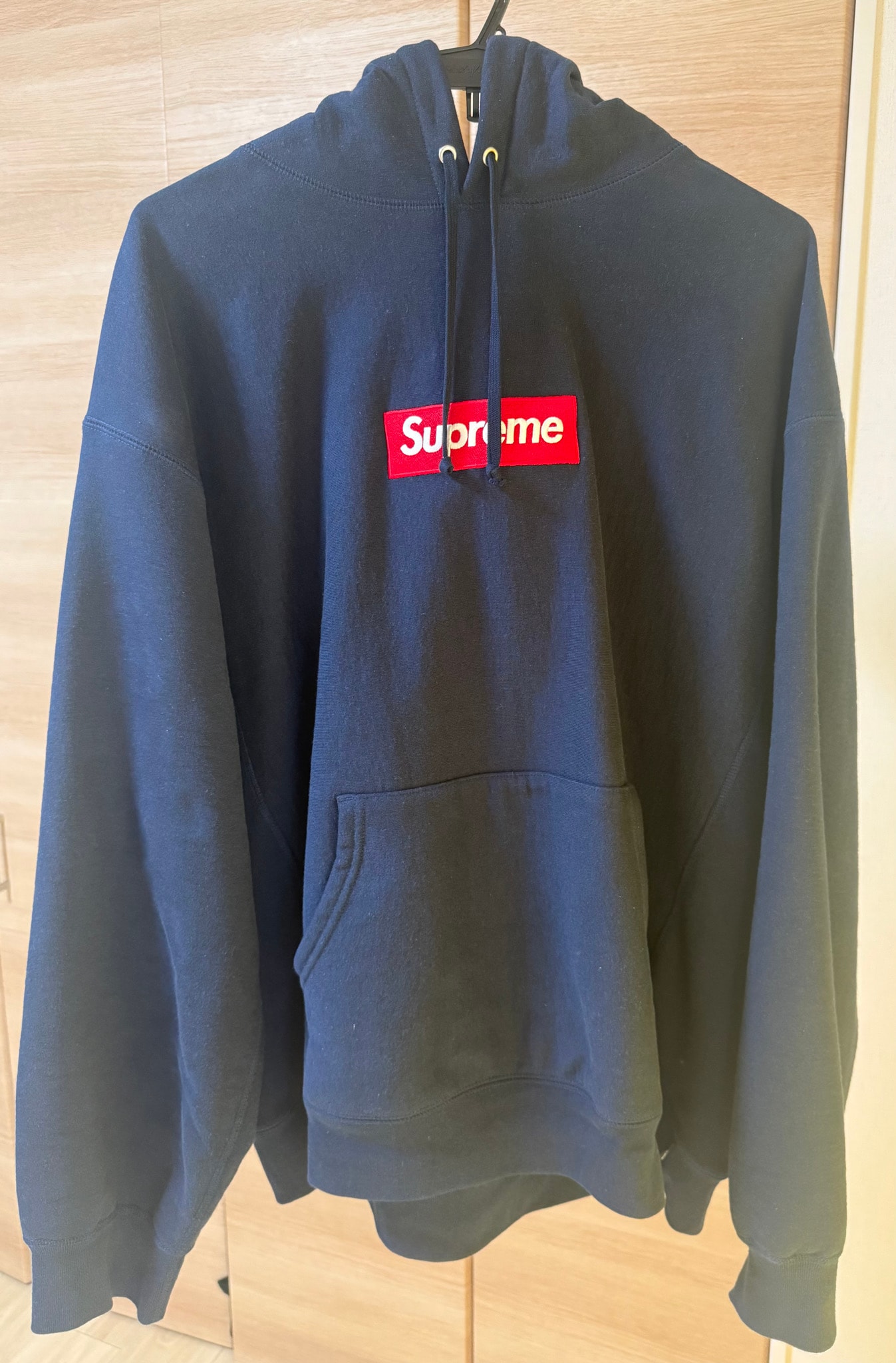 Supreme Box Logo Hooded Sweatshirt "Navy" (24FW)