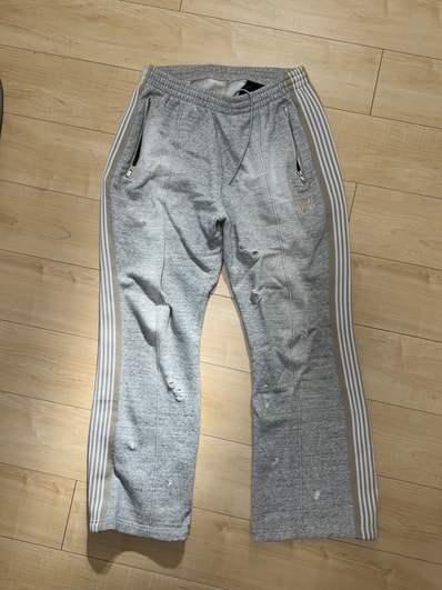NEEDLES x NUBIAN Exclusive Boot-Cut Track Pant "Gray"