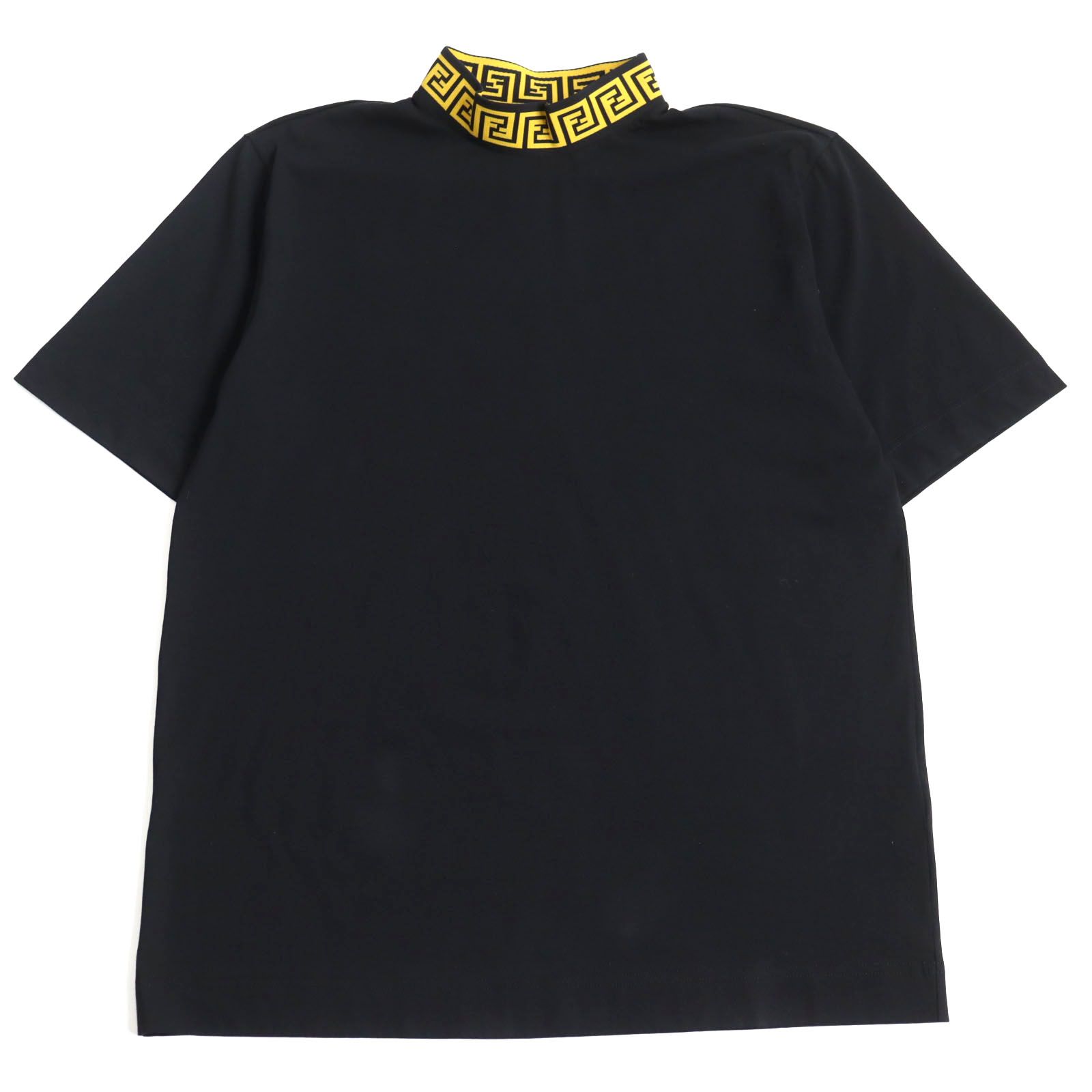 フェンディ x ヴェルサーチェ フェンダーチェ ブラックジャージー Tシャツ "ブラック" FY1088AJNLF05O2
