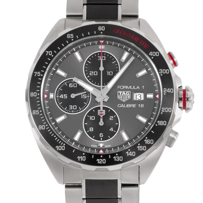 【新品】TAG HEUER タグホイヤー 保証書2026年 フォーミュラー1 クロノ CAZ2012.BA0970 SS/セラミック【中古】